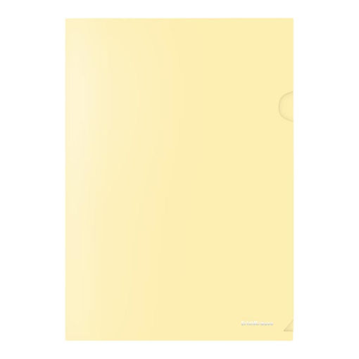 Picture of L-SHAPE FOLDER A4 YELLOW